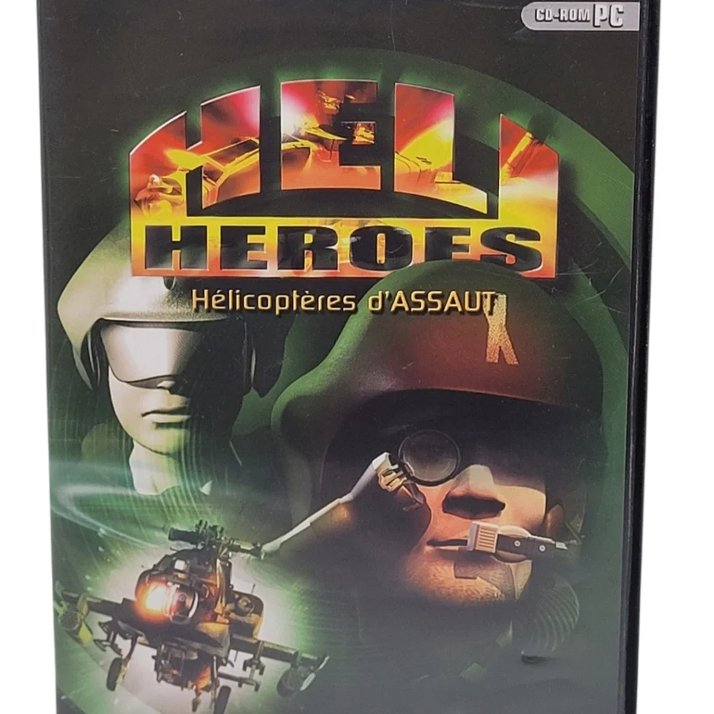 2002 Heli Heroes PC CD-ROM Arcade Style 